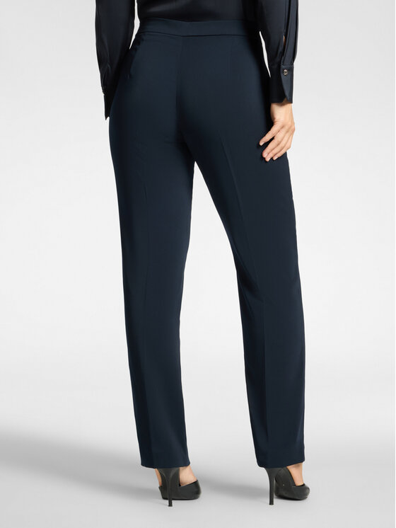 Elena Mirò Elena Mirò Pantaloni di tessuto P019P000468N034 Blu Regular Fit