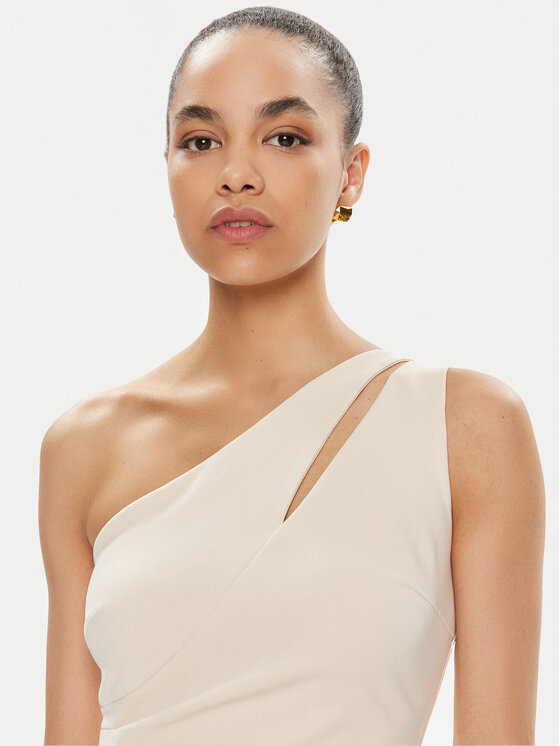 Rinascimento Rinascimento Abendkleid CFC0118275003 Beige Regular Fit