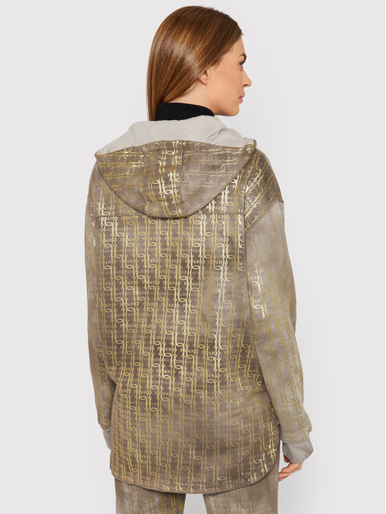 PINKO Pinko Суитшърт UNIQUENESS Navigare 1Q1094 Y7PA Зелен Regular Fit