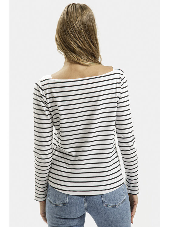 Cross Jeans Cross Jeans Longsleeve 56192-008 Biały