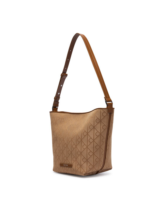 Calvin Klein Calvin Klein Borsetta Emblem Aop Jacquard Camera Bag LV04F3535G Marrone