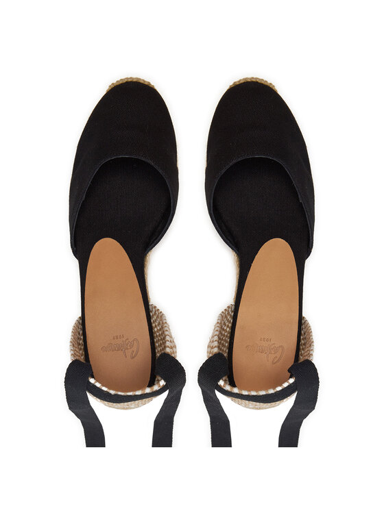 Castañer Castañer Espadrile Carina/6/001 020964 Negru
