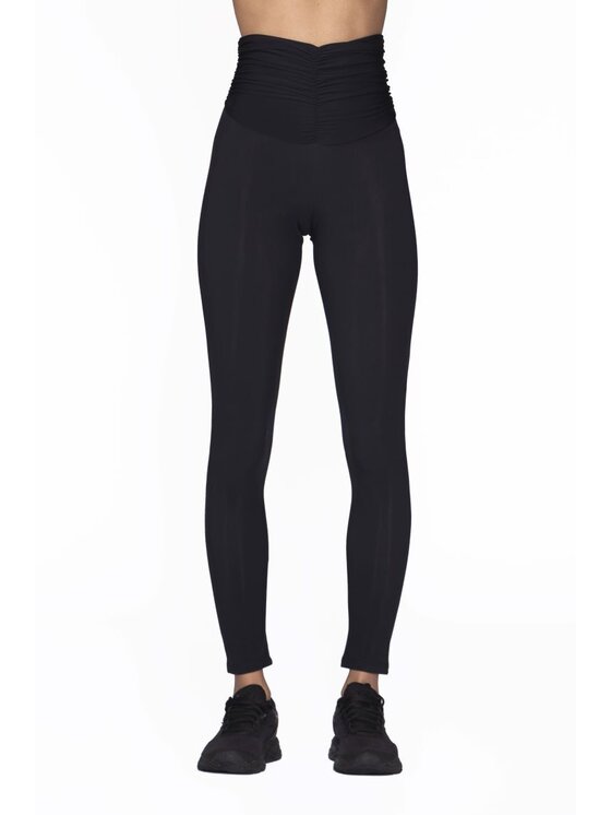 Flavia Valentini Flavia Valentini Legginsy 107 Czarny Compression Fit