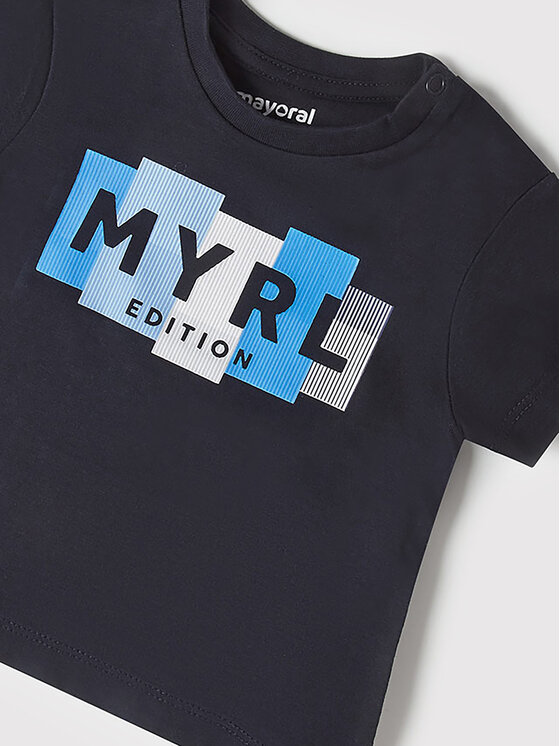 T-shirt 106 Blu scuro Regular Fit