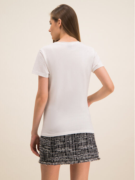 Pinko Pinko T-Shirt UNIQUENESS Golosa PE 20 UNQS 1Q1043 Y6A5 Λευκό Regular Fit