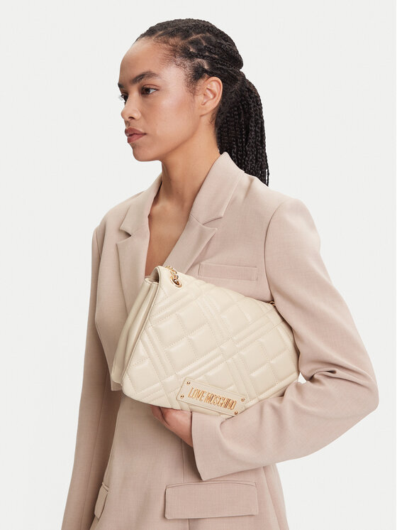 LOVE MOSCHINO LOVE MOSCHINO Torbica JC4153PP0MLA0110 Écru