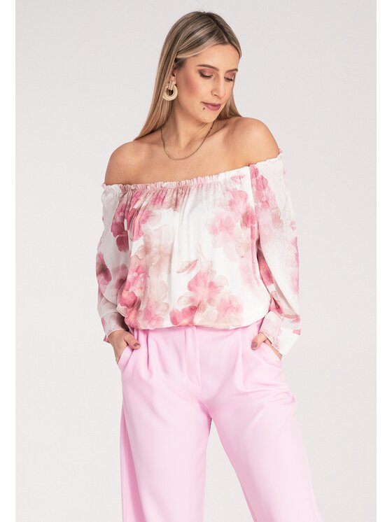 FIGL FIGL Blusa M1142 Rosa Loose Fit