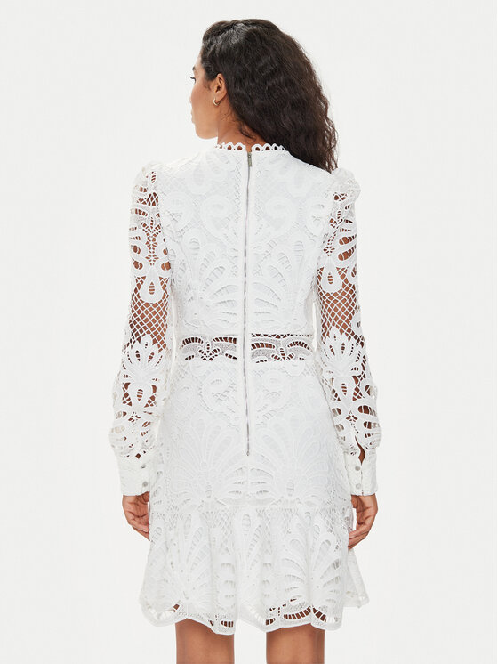 Morgan Morgan Coctailkleid 232-ROSLO Écru Slim Fit