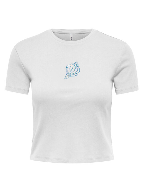 ONLY ONLY T-Shirt Kira 15346419 Bílá Regular Fit