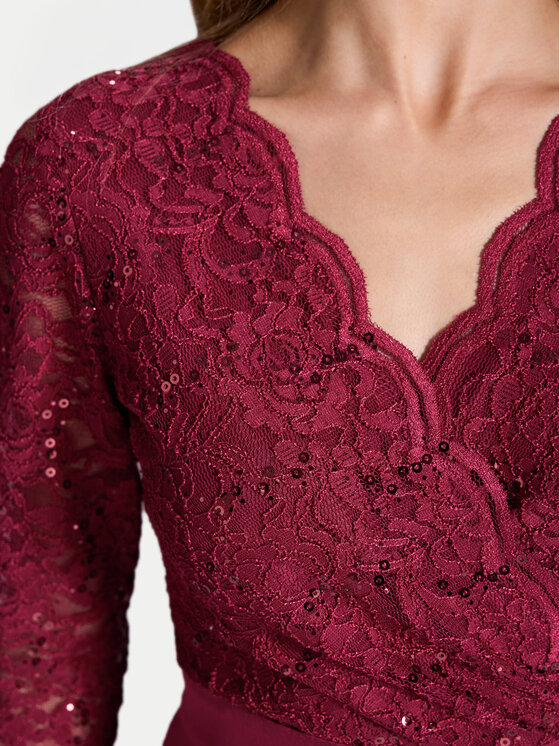 Swing Swing Abito da cocktail 5AE29100 Bordeaux Regular Fit