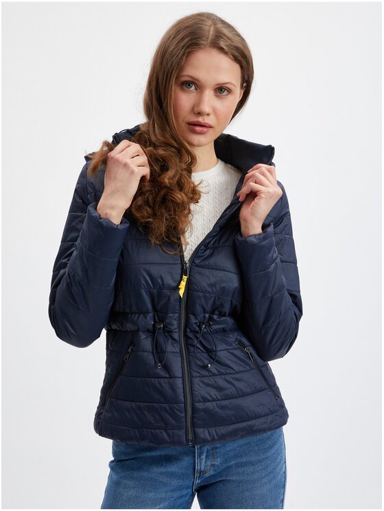 Orsay Orsay Kurtka damska 809016-531000__38 Niebieski Regular Fit