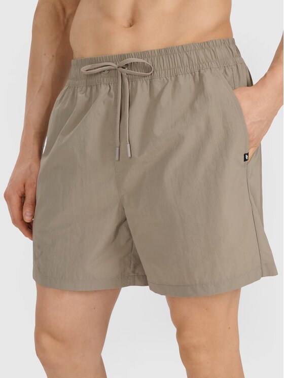 4F 4F Plážové šortky 4FRSS25UBDSM187-043S Kaki Regular Fit
