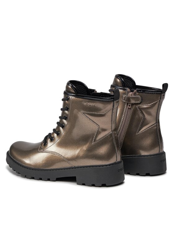 Geox Geox Žygio batai Jr Casey J9420G 000HH C9247 D Auksinė