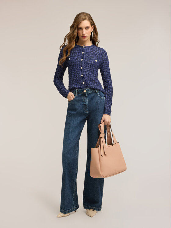 Motivi Motivi Maglione M121W003811N0R4 Blu Regular Fit