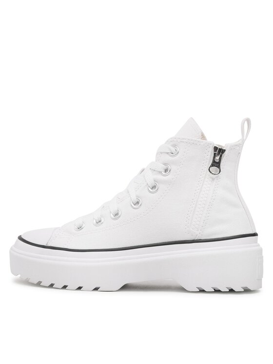 Converse Converse Tenisice Chuck Taylor All Star Lugged Lift Hi A03012C Bijela
