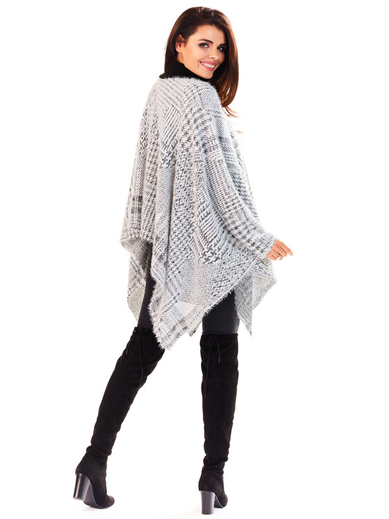 Awama Awama Sukienka L052 Kolorowy Basic Fit