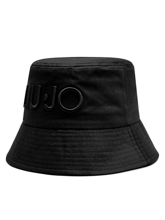 Pălărie Liu Jo Cloche Con Logo Bucket 2A4030 T0300 Negru