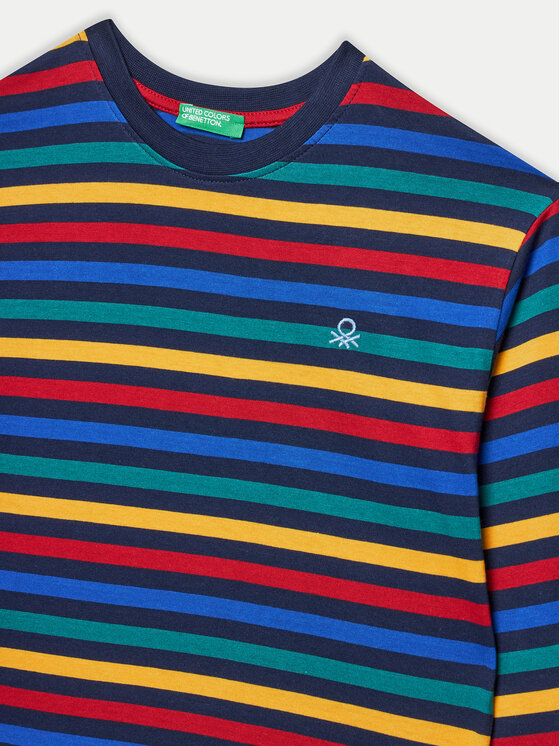 United Colors Of Benetton United Colors Of Benetton Μπλουζάκι 3GZ3C10JW Έγχρωμο Regular Fit