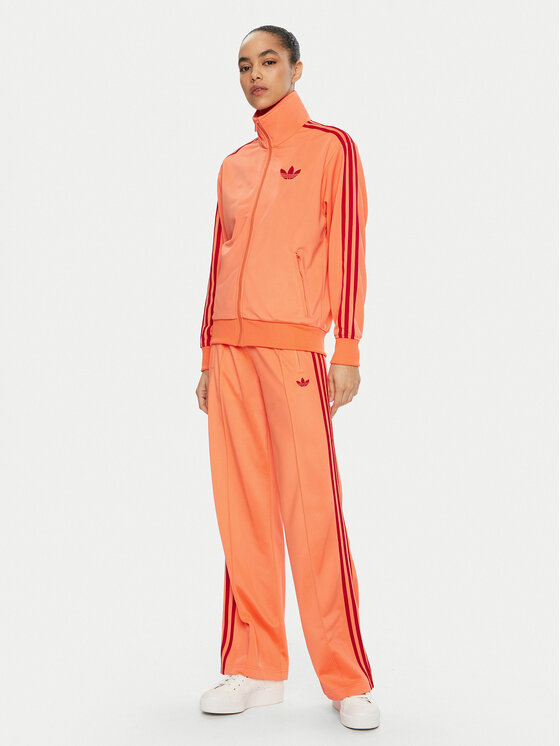 adidas Bluza adicolor Classic Firebird JP2294 Pomara czowy Loose Fit Modivo.pl