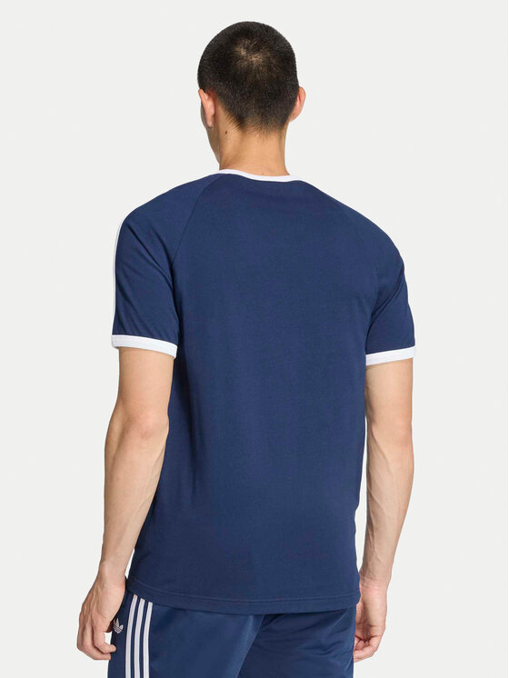 adidas adidas T-shirt 3-Stripes Ringer KF0419 Blu scuro Slim Fit