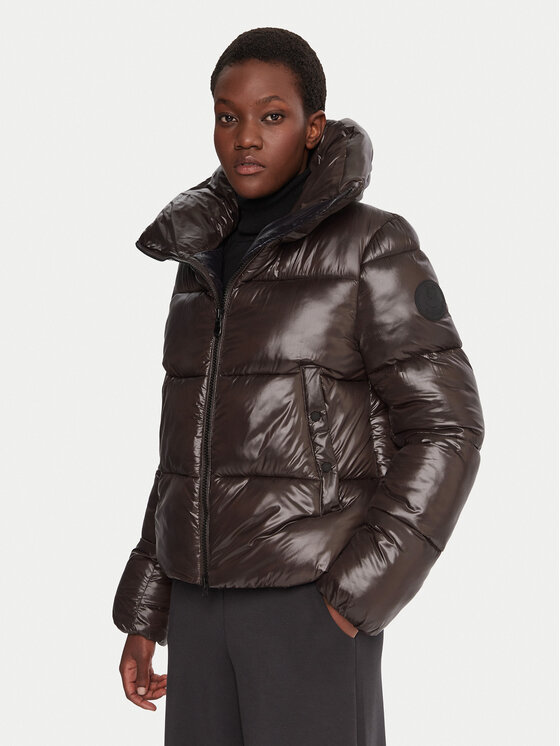 Save The Duck Save The Duck Télikabát D39370W LOVE21 Barna Regular Fit