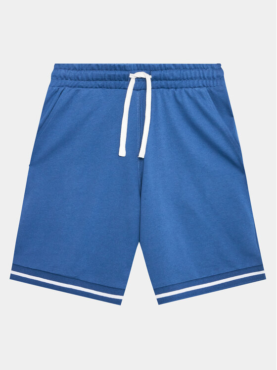 United Colors Of Benetton Bavlnené šortky 3BC1C901T Modrá Regular Fit