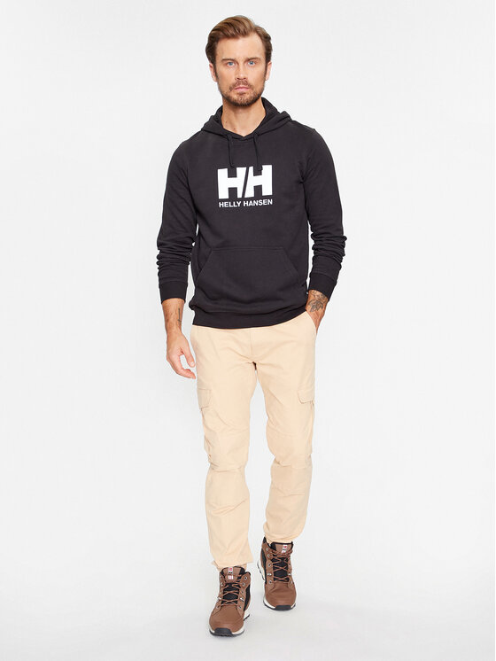 Helly Hansen Helly Hansen Світшот Logo 33977 Чорний Regular Fit