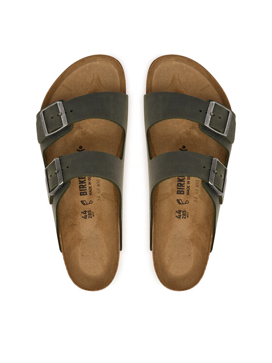 Birkenstock Birkenstock Шльопанці Arizona 1032783 Темно-зелений