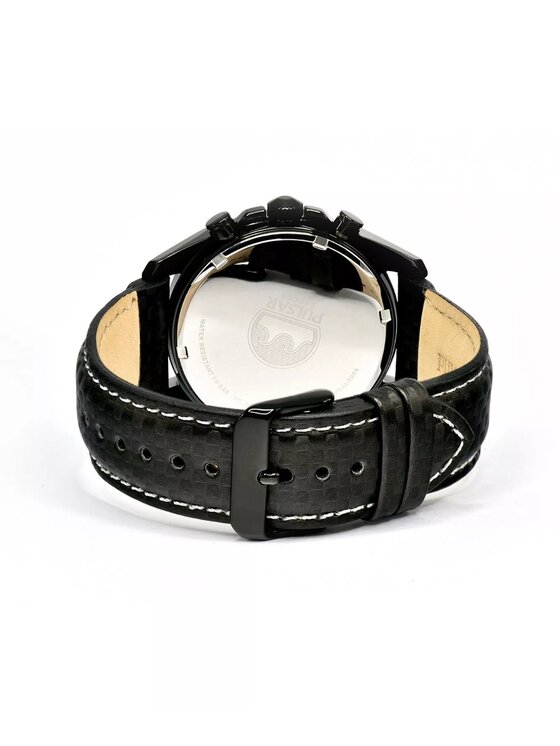 Pulsar Pulsar Zegarek PULSAR Chronograph Solar PZ6033X1 Czarny