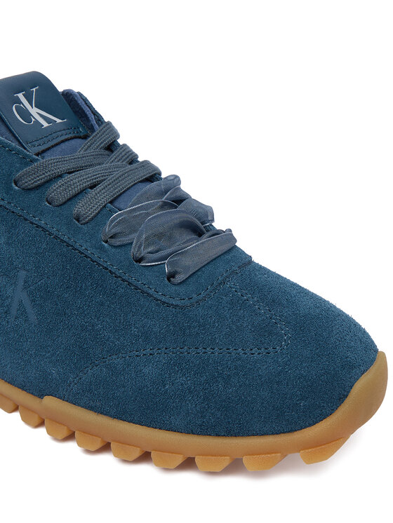 Calvin Klein Calvin Klein Αθλητικά Low Profile Run Mg Sue Db Laces HW0HW03150 Σκούρο μπλε