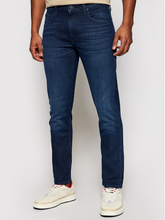 Lee Lee Джинси Luke L719NOTV 112119233 Cиній Slim Fit