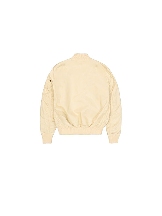 Alpha Industries Alpha Industries Kurtka bomber MA-1 TT Light Bomber Jacket Women Beżowy Slim Fit