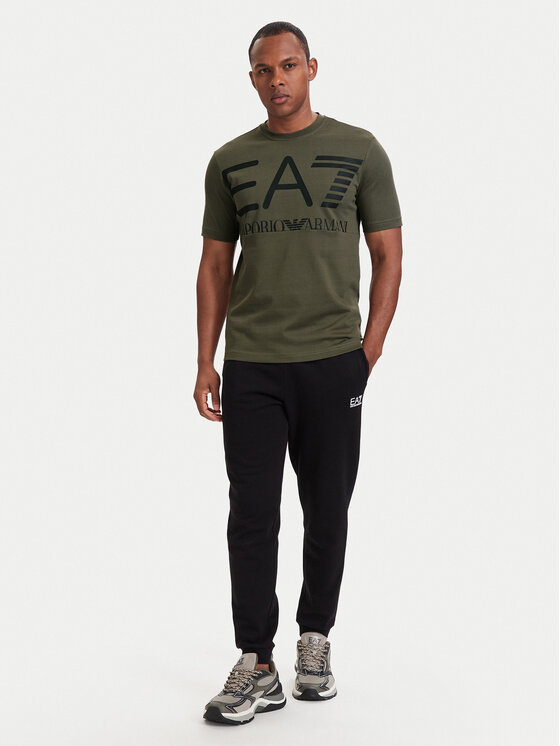 EA7 Emporio Armani EA7 Emporio Armani T-shirt 7M002200 AF27188 U7014 Verde Regular Fit