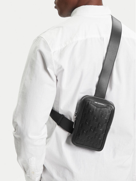 KARL LAGERFELD Geantă crossover A3M30179 Negru
