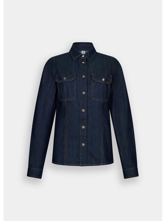 Liu Jo Liu Jo Camicia UF5150D026877000 Celeste Slim Fit