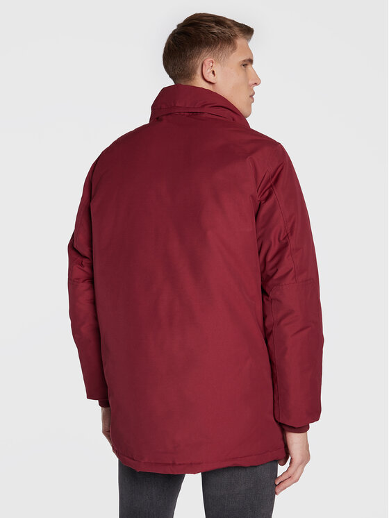 Tommy Hilfiger Tommy Hilfiger Pūkinė striukė Rockie MW0MW27689 Vyšninė Regular Fit