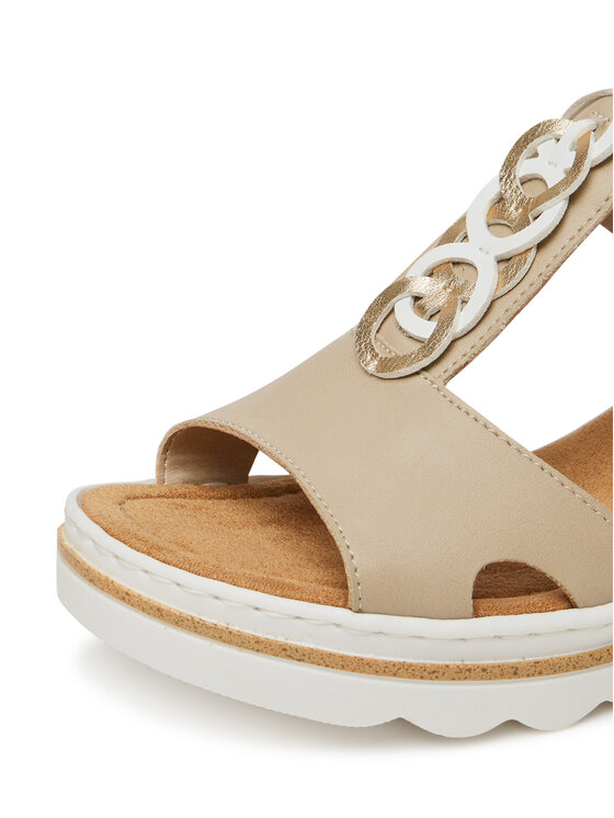 Rieker Rieker Sandale 67498-62 Bež