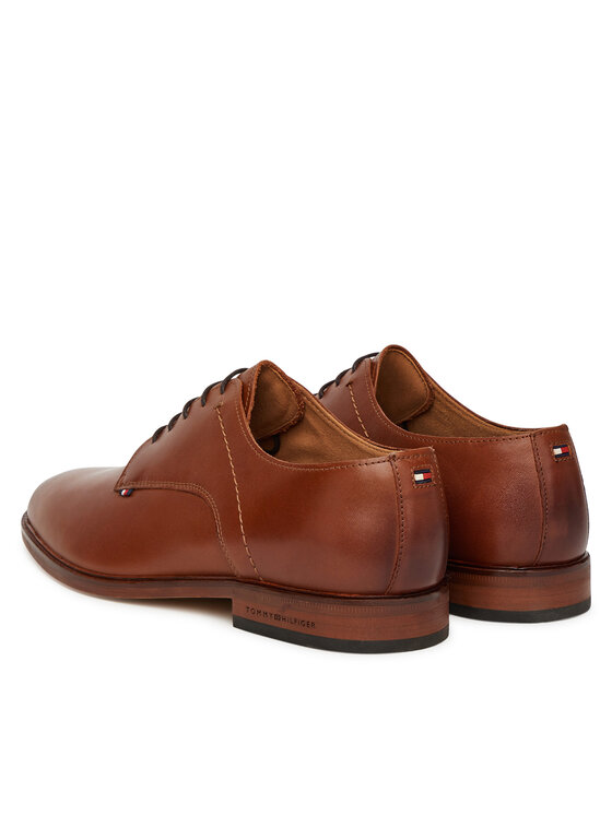 Tommy Hilfiger Tommy Hilfiger Cipele Hilfiger Thunit FM0FM05533 Smeđa