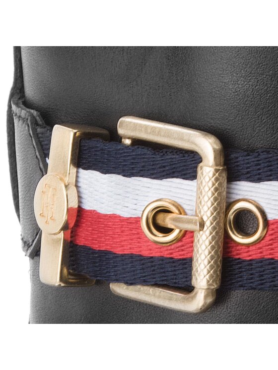 Tommy hilfiger corporate belt biker best sale