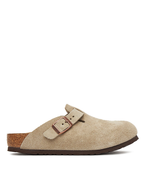 Birkenstock Birkenstock Nazouváky Boston Kids 1027875 Béžová