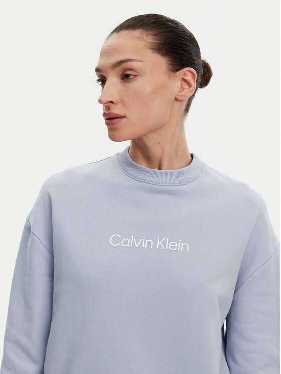 Calvin Klein Calvin Klein Mikina Hero Logo K20K205450 Světle modrá Regular Fit