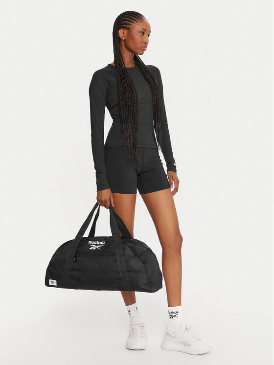 Reebok Reebok Techniniai marškinėliai Reebok X Ewa Chodakowska RK25316CCW Juoda Slim Fit