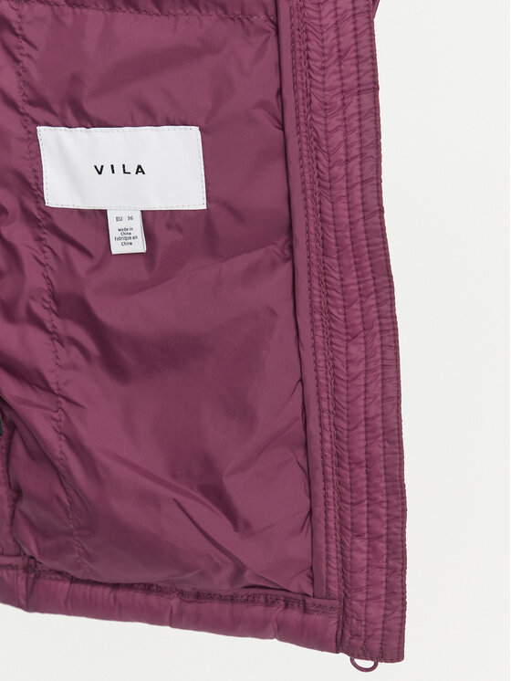 Vila Vila Átmeneti kabát Sibiria 14087609 Lila Regular Fit