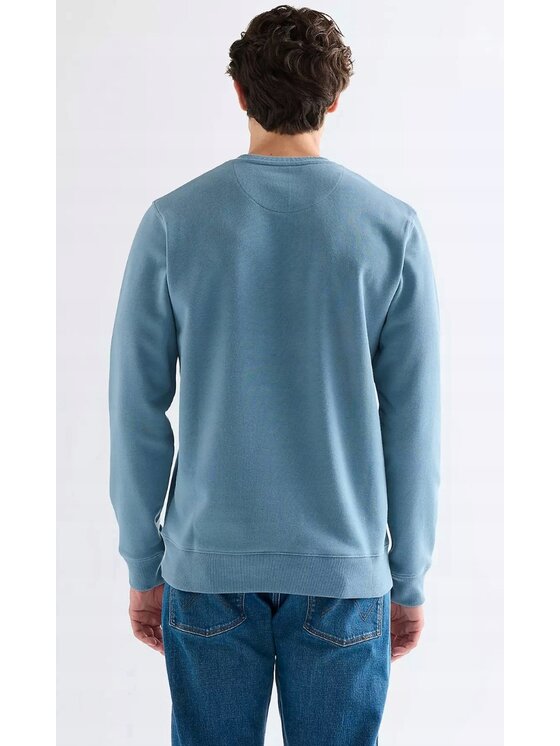 Wrangler Wrangler Bluza Americana Crew Niebieski Regular Fit