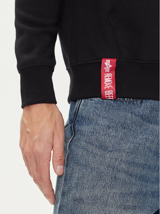 Alpha Industries Alpha Industries Μπλούζα Basic 178312 Μαύρο Regular Fit