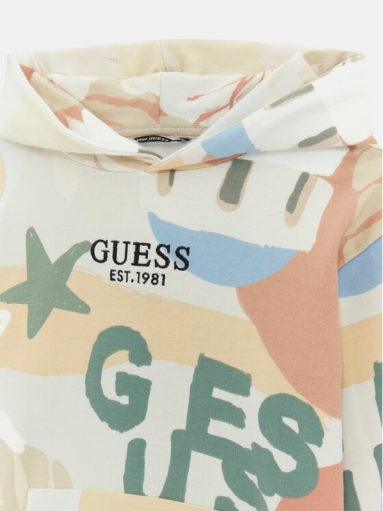Guess Kids Guess Kids Sweter 174891 Kolorowy Classic Fit