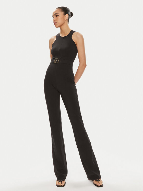 Patrizia Pepe Patrizia Pepe Salopetă 2T0054/JZ26-K103 Negru Slim Fit