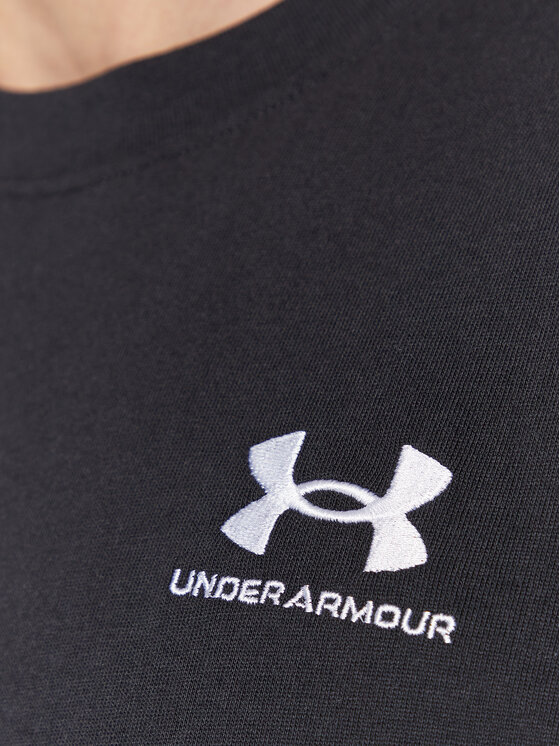 Under Armour Under Armour Tričko Ua Logo Embroidered 1373997 Čierna Relaxed Fit