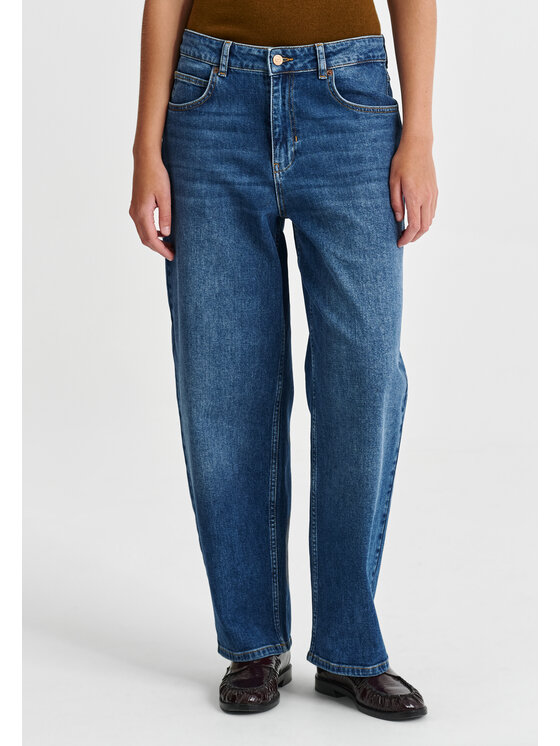 TATUUM TATUUM Jeansy LEI Granatowy Wide Fit