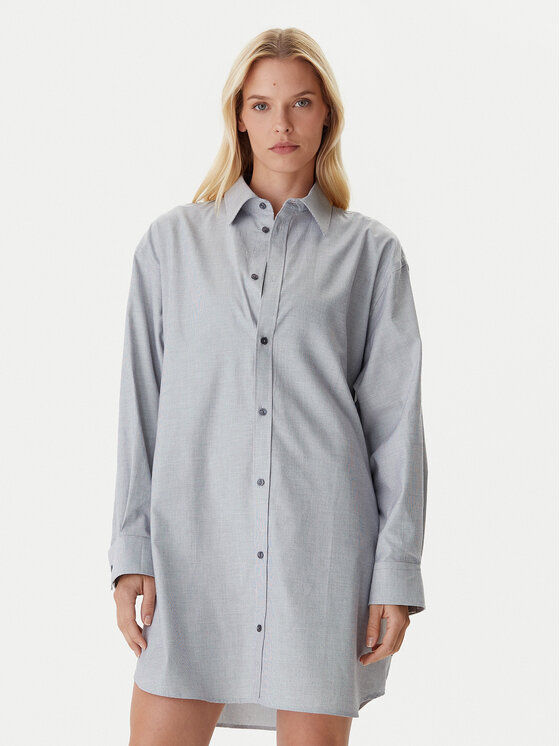 G-Star Raw G-Star Raw Rochie tip cămașă D26979-C290 Albastru Oversize